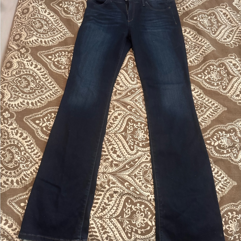 Joe's Jeans Blue Flare Wide Leg Denim